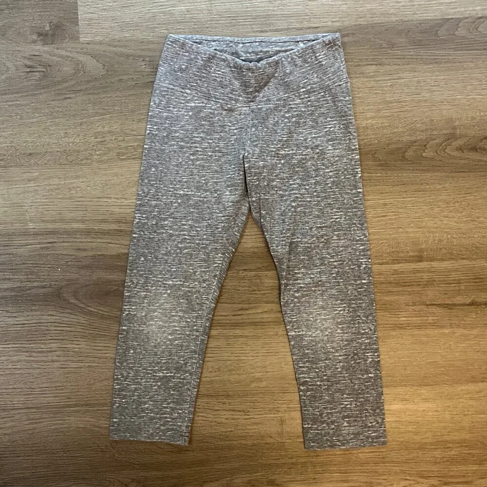 Justice Gray Capri Leggings Size 10